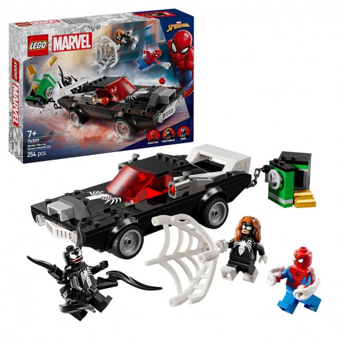 SPIDER-MAN VS. COCHE BRUTAL DE VENOM...