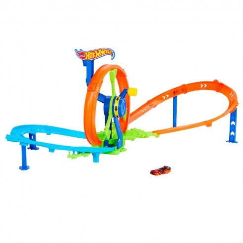 PISTA RETO TURBINA HOT WHEELS JBX65...