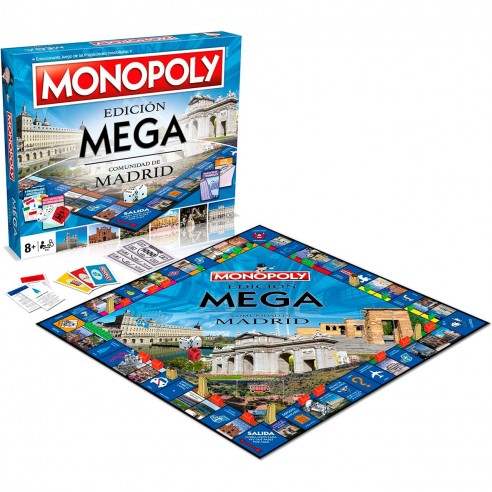 MONOPOLY MEGA MADRID B6602 HASBRO GAMING