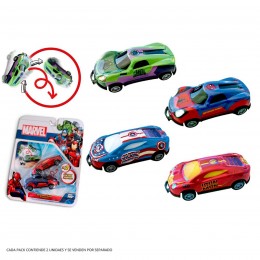 2 PACK OF 2 MARVEL FLIP...