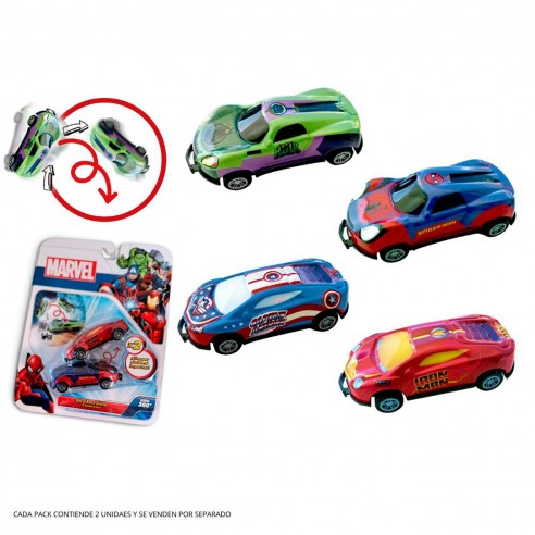 PACK DE 2 FLIP CARS MARVEL AR79210...