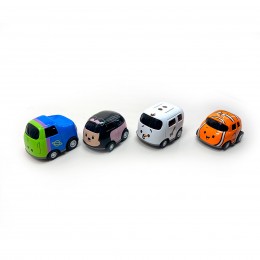 PACK OF 4 MINI CUTES CARS...