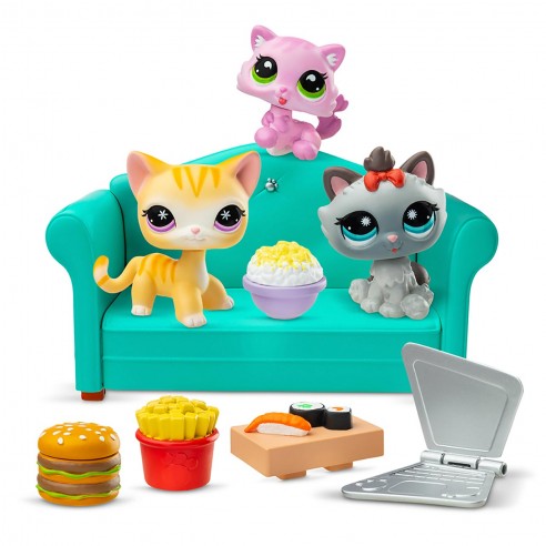 KIT CENA DIVERTIDA LITTLEST PET SHOP...