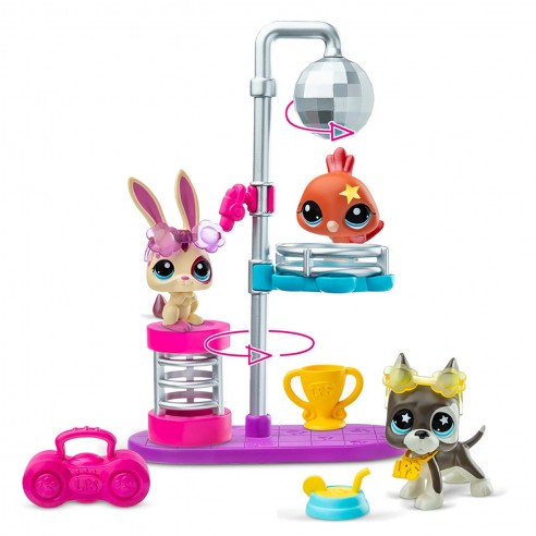 KIT DISCO NIGHT LITTLEST PET SHOP...