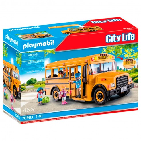 CITY LIFE SCHOOL BUS 70983 PLAYMOBIL