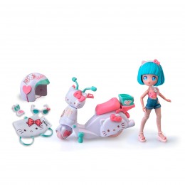 PRETTY PINK SCOOTER HELLO... 2