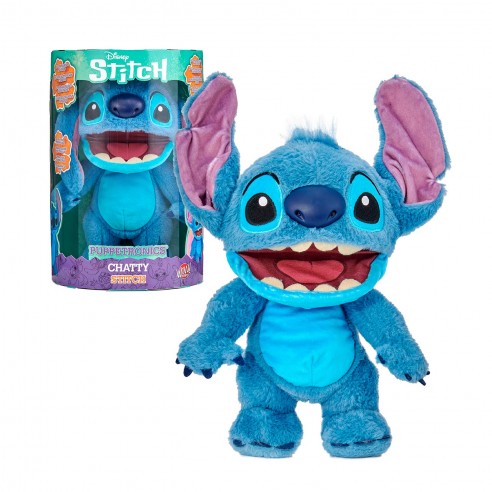 PLUSH TOY REAL FX CHATTY STITCH...