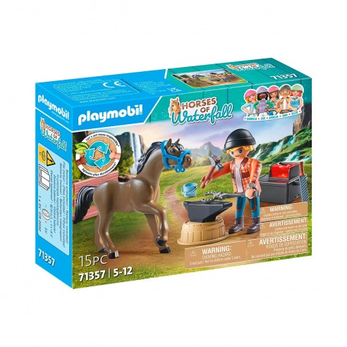 FARRIER BEN AND ACHILLES 71357 PLAYMOBIL