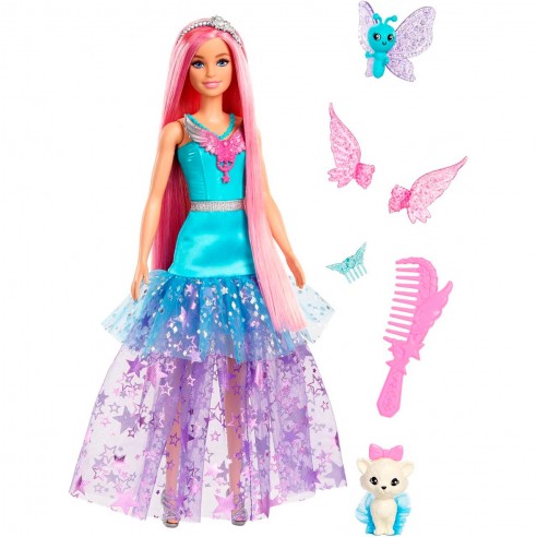 BARBIE MALIBU FAIRY DOLL WITH TWO...