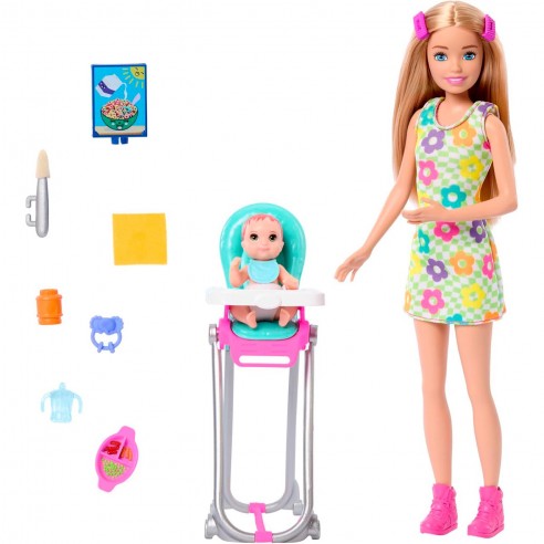 BARBIE SKIPPER BABYSITTER DOLL WITH...
