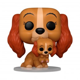 FUNKO POP! LADY WITH PUPPY...