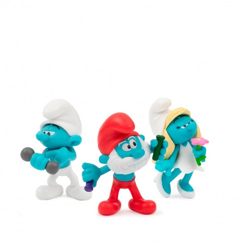 SMURFS FIGURES IN CDU PUF16000 FAMOUS