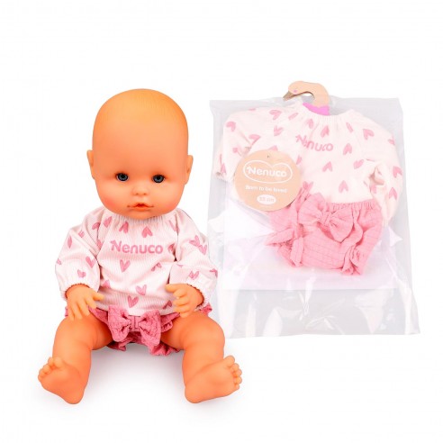 Famosa Nenuco Puppe – 35 Cm Große Babypuppe Mit Kleidung, Sortimentslieferung