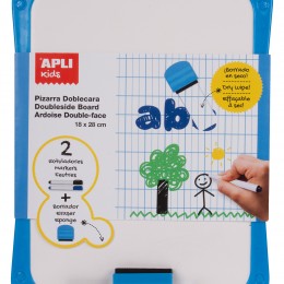 WHITE DOUBLE-SIDED...