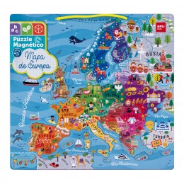 MAGNETIC PUZZLE MAP OF...