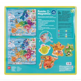 MAGNETIC PUZZLE MAP OF... 2