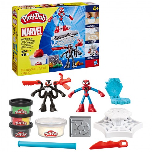 PLAY-DOH SPIDER-MAN THROW AND CATCH...