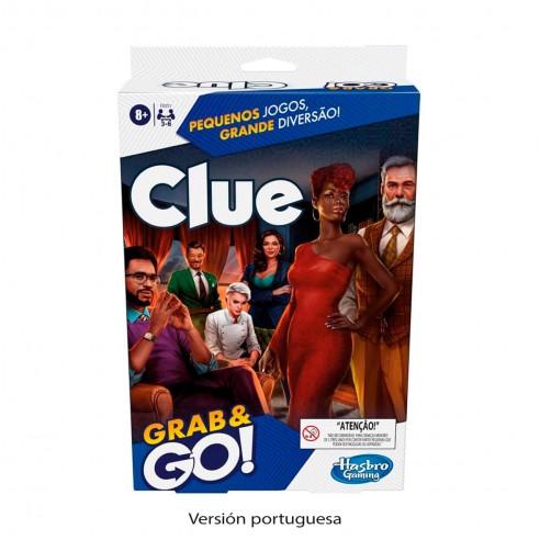 JUEGO CLUEDO VIAJE EN PORTUGUÉS F8251...