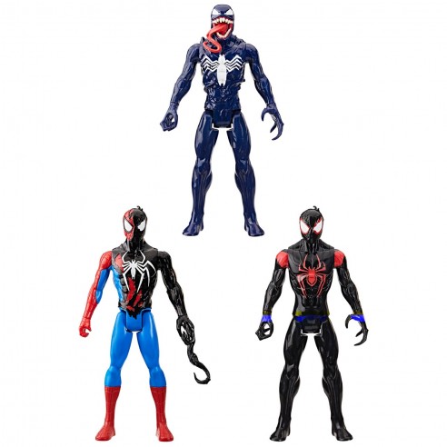 VENOMVERSUS TITAN HERO FIGURES...