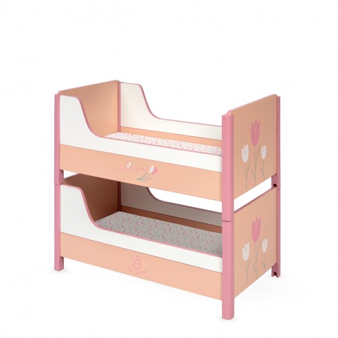 TULIPE 54274 WOODEN BUNK BED WITH...