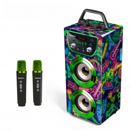 ALTAVOZ KARAOKE NEON WORLD...