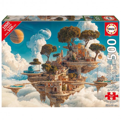500-PIECE PUZZLE: KINGDOM OF CLOUDS...
