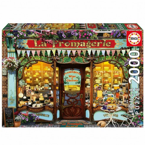 2,000-PIECE PUZZLE: THE FINE CHEESE...