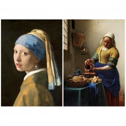 2x1000 PUZZLE: "Girl with a... 2