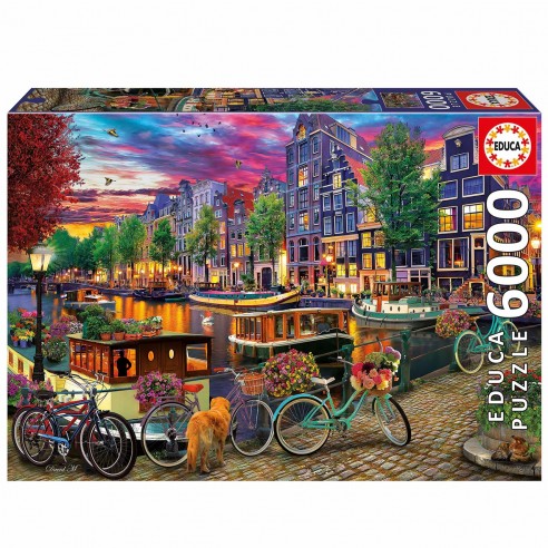 6,000-PIECE PUZZLE: BICYCLES IN...