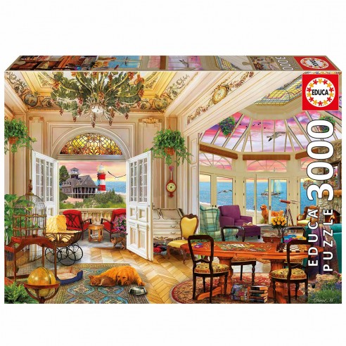 3,000-PIECE PUZZLE: LIFE ON THE COAST...
