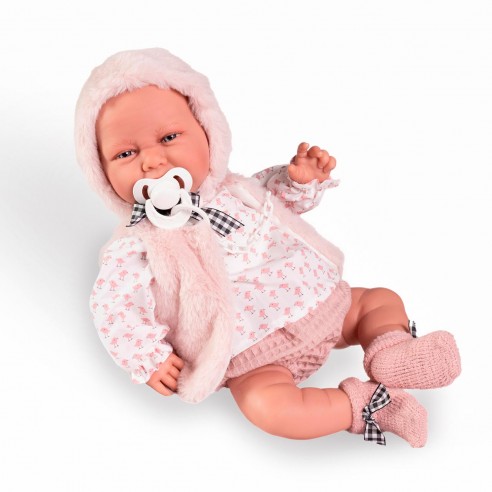 CARLA NEWBORN DOLL WITH VEST 33013...