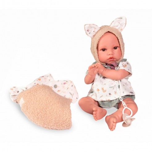 ERIK NEWBORN DOLL WITH BABY CARRIER...