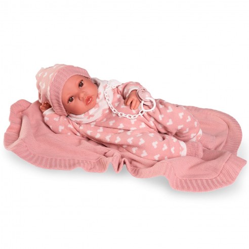 ERIKA NEWBORN DOLL WITH BONNET 50418...