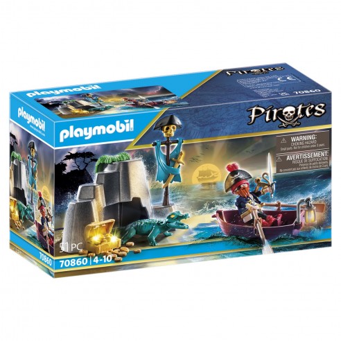 PIRATE TREASURE HIDEOUT 70860...