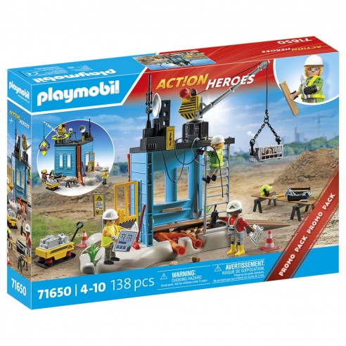 PROMO PACK CONSTRUCTION 71650 PLAYMOBIL
