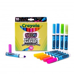 10 CRAYOLA MAXI MARKERS...