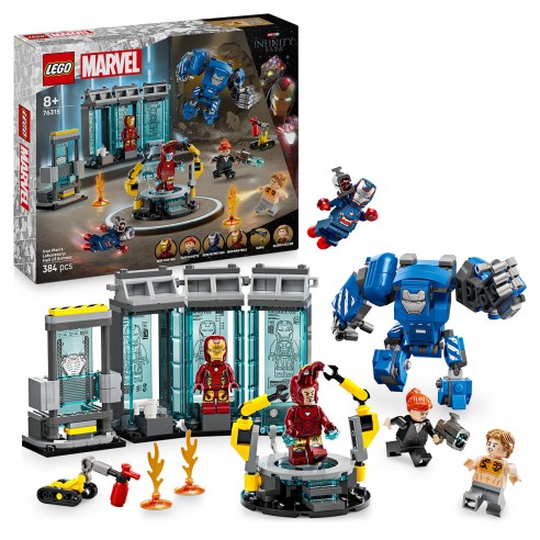 IRON MAN LAB: ARMOR ROOM 76315 LEGO...