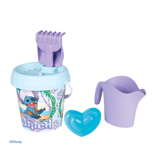 CUBO DE PLAYA COMPLETO STITCH...