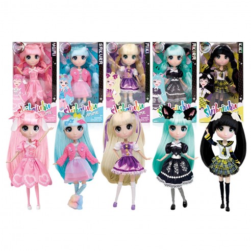 SHIBAJUKU ANIME ASSORTED DOLL SET...