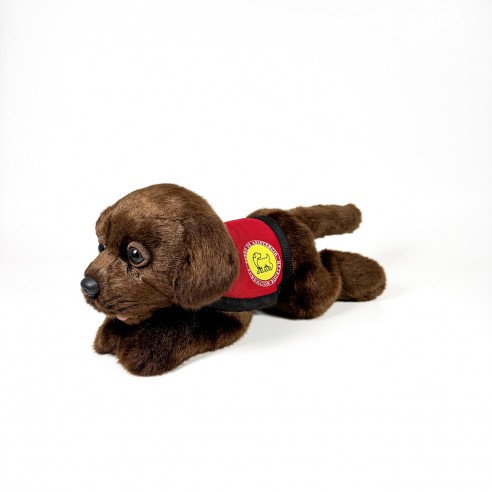 21 CM CHOCOLATE LABRADOR PLUSH TOY...
