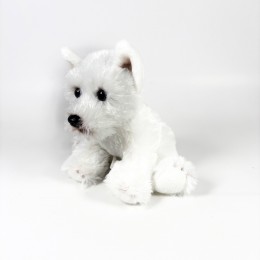 WHITE WESTIE TERRIER PLUSH...