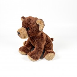 12CM SITTING BROWN BEAR...