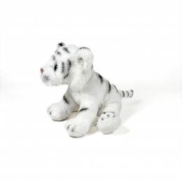 12 CM SITTING WHITE TIGER...