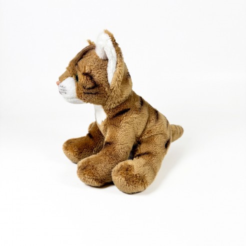 PELUCHE GATO PELIRROJO SENTADO 12CM...