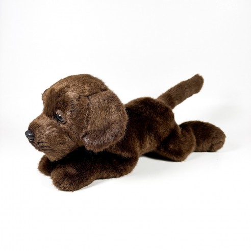 25CM CHOCOLATE LABRADOR PLUSH TOY...