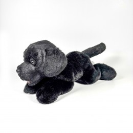 BLACK LABRADOR PLUSH TOY,...