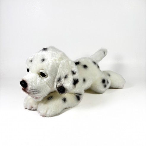 25CM LYING DALMATIAN PLUSH TOY...