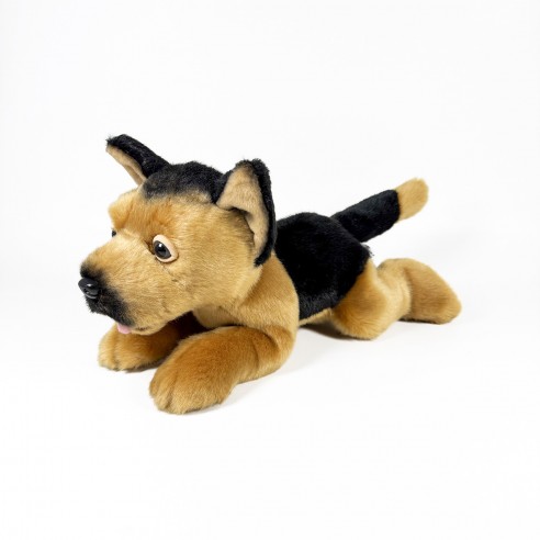 25CM LIE-DOWN GERMAN SHEPHERD PLUSH...