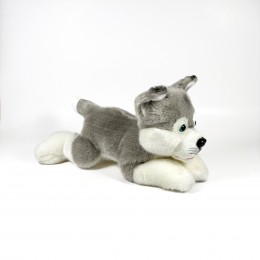 PELUCHE HUSKY TUMBADO 25CM... 2