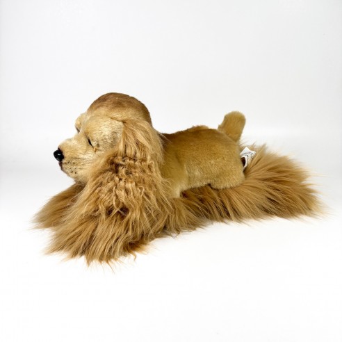 25CM Lying Down Cocker Spaniel Plush...
